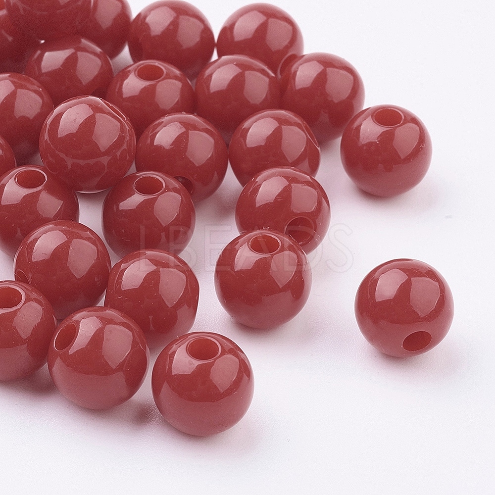 Opaque Acrylic Beads Lbeads