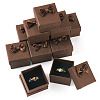 Square Cardboard Paper Ring Gift Storage Boxes CON-TAC0001-17D-1
