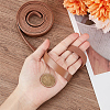2M Flat Leather Cord LC-WH0007-07B-02-3