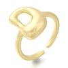 Rack Plating Brass Open Cuff Rings RJEW-S394-01G-D-2