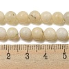 Natural White African Opal Beads Strands G-G905-10A-10