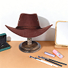 Wood Dome Shaped Stem Hat Rack AJEW-WH0609-778B-4