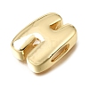 Brass Slide Charms KK-E802-33G-H-2
