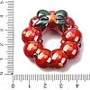 Christmas UV Plating Opaque Acrylic Beads AC-CBAC5B6-01A-3