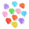 Autumn Theme Transparent Frosted Acrylic Pendants PAF002Y-3