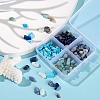 60G 4 Style Natural & Synthetic Gemstone Chip Beads G-FS0001-40-4