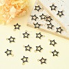 Alloy Enamel Pendants ENAM-YW0003-01B-2