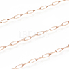 Ion Plating(IP) 304 Stainless Steel Paperclip Chains CHS-F010-01B-RG-2