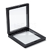 Square Transparent PE Thin Film Suspension Jewelry Display Box CON-D009-01C-03-3