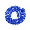 Electroplate Glass Beads Strands EGLA-A044-T6mm-L31-3