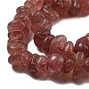 Natural Strawberry Quartz Beads Strands G-G841-B14-4