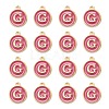 Golden Plated Alloy Enamel Charms X-ENAM-S118-08G-2