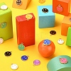 18Pcs 9 Colors Alloy Enamel Charms ENAM-YW0001-97-6