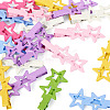 20Pcs Iron Alligator Hair Clips PHAR-TADJ0001-07-3