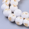 Natural Mashan Jade Beads Strands G-F670-A18-4mm-3