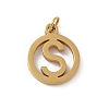 304 Stainless Steel Charms
with Jump Ring LS-STAS-R001-02G-S-1
