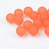 Transparent Acrylic Beads FACR-R022-8mm-M-2