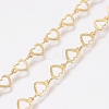 Brass Handmade Link Chains CHC-G006-10G-3