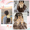 5Pcs 5 Colors Cloth Snap Hair Clips PHAR-SP0001-21-7
