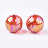 Transparent Acrylic Beads TACR-T006-01A-05-2