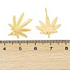 Brass Stud Earring Findings LS-KK-Z099-04G-01-3