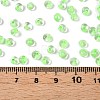 6/0 Inside Colours Transparent Glass Seed Beads X1-SEED-T007-07D-4
