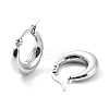304 Stainless Steel Chunky Hoop Earrings for Women EJEW-F280-06A-P-1