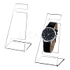 L Shaped Acrylic Watch Display Stands ODIS-WH0086-081B-1