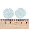 Frosted Transparent Acrylic Beads X1-OACR-P029-19B-06-4