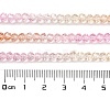 Transparent Painted Glass Beads Strands DGLA-A034-T4mm-A20-3