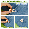 6Pcs Alloy Cufflinks FIND-PH0038-34E-3