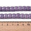 Opaque Glass Beads Strands GLAA-Q106-02A-B04-4