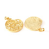 Brass Pendants KK-I672-02L-2