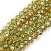 Electroplate Glass Beads Strands LS-EGLA-A034-T4mm-J02-2