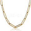 304 Stainless Steel Paperclip Chains CHS-CJC0001-01G-7