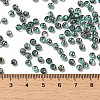 Transparent Inside Colours Glass Seed Beads SEED-H002-A-C222-4