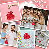 Heart Printed Cloth Drawstring Storage Bags ABAG-WH20010-20C-01-4