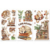 3 Sheets 3 Styles PVC Waterproof Decorative Stickers DIY-WH0404-126-1
