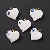Handmade Evil Eye Lampwork Pendants LAMP-M015-03E-1