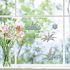 Waterproof PVC Colored Laser Stained Window Film Adhesive Stickers DIY-WH0256-083-7