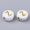 Plating Acrylic Beads PACR-R242-01Z-2