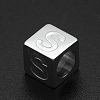 Non-Tarnish 201 Stainless Steel European Beads STAS-N090-LA062-S-1