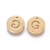304 Stainless Steel Charms STAS-F227-11G-G-2