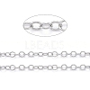 Tarnish Resistant 304 Stainless Steel Rolo Chains CHS-F011-08B-P-1