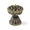 Alloy Incense Burner DJEW-D300-01A-AB-1