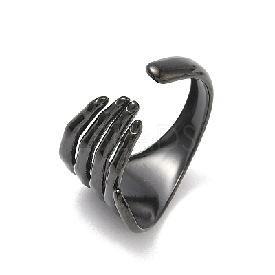 304 Stainless Steel Cuff Open Rings RJEW-D338-02D-EB-1