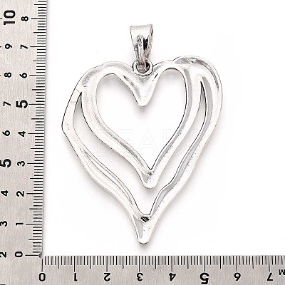 Rack Plating Tibetan Style Alloy Big Pendants PALLOY-N179-02AS-1