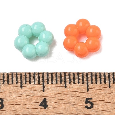 Baking Painted Opaque Acrylic Beads AC-CBA6B5D-03-1