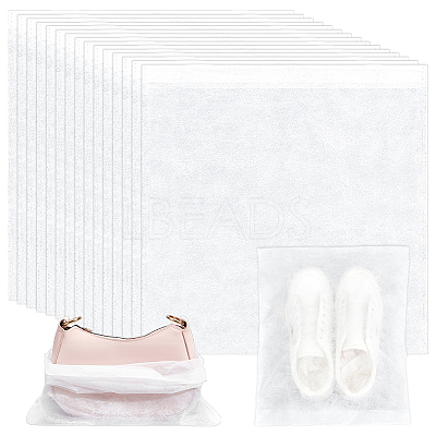 400Pcs Non-woven Fabric Shoes Storage Bags AJEW-WA0001-95-1