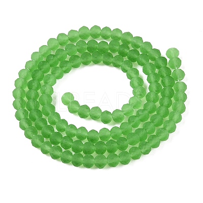 Transparent Glass Beads Strands EGLA-A044-T4mm-MD11-1
